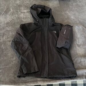 The North Face Charcoal Hooded Jacket